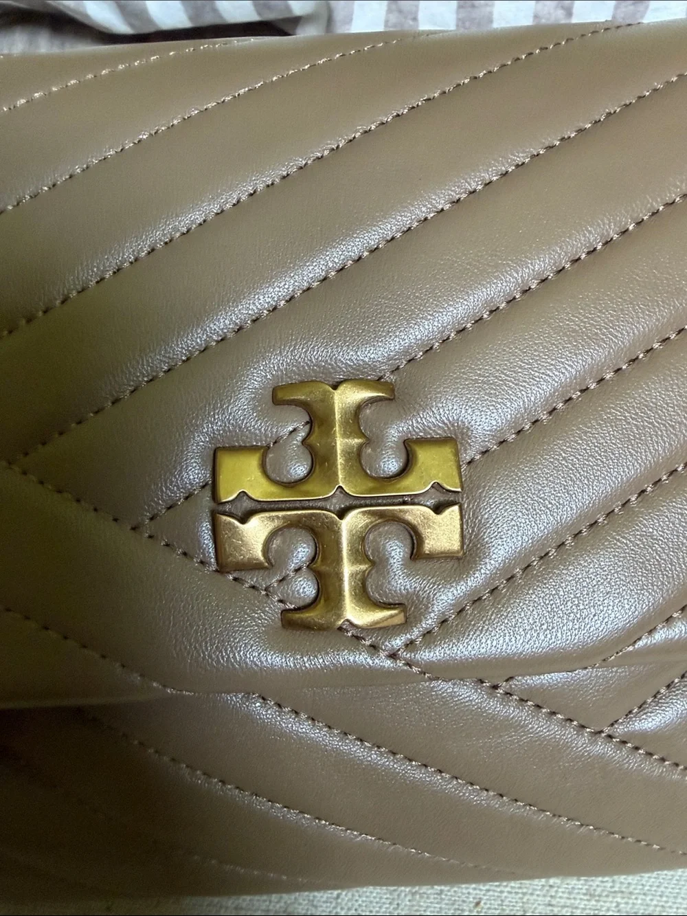 Tory Burch Kira Chevron shoulder bag.